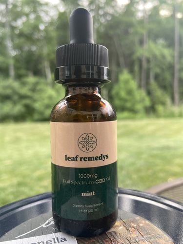 Customer photo review of 30ML Full Spectrum CBD Tincture