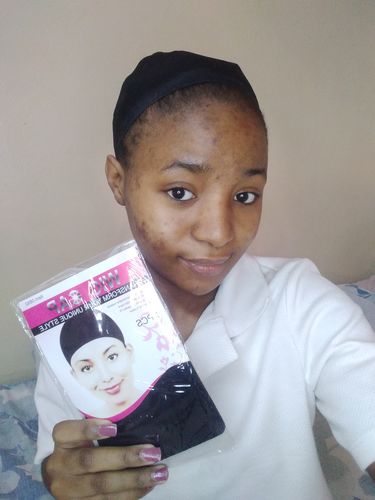 Customer photo review of Wig Cap - 2 Caps per Pack