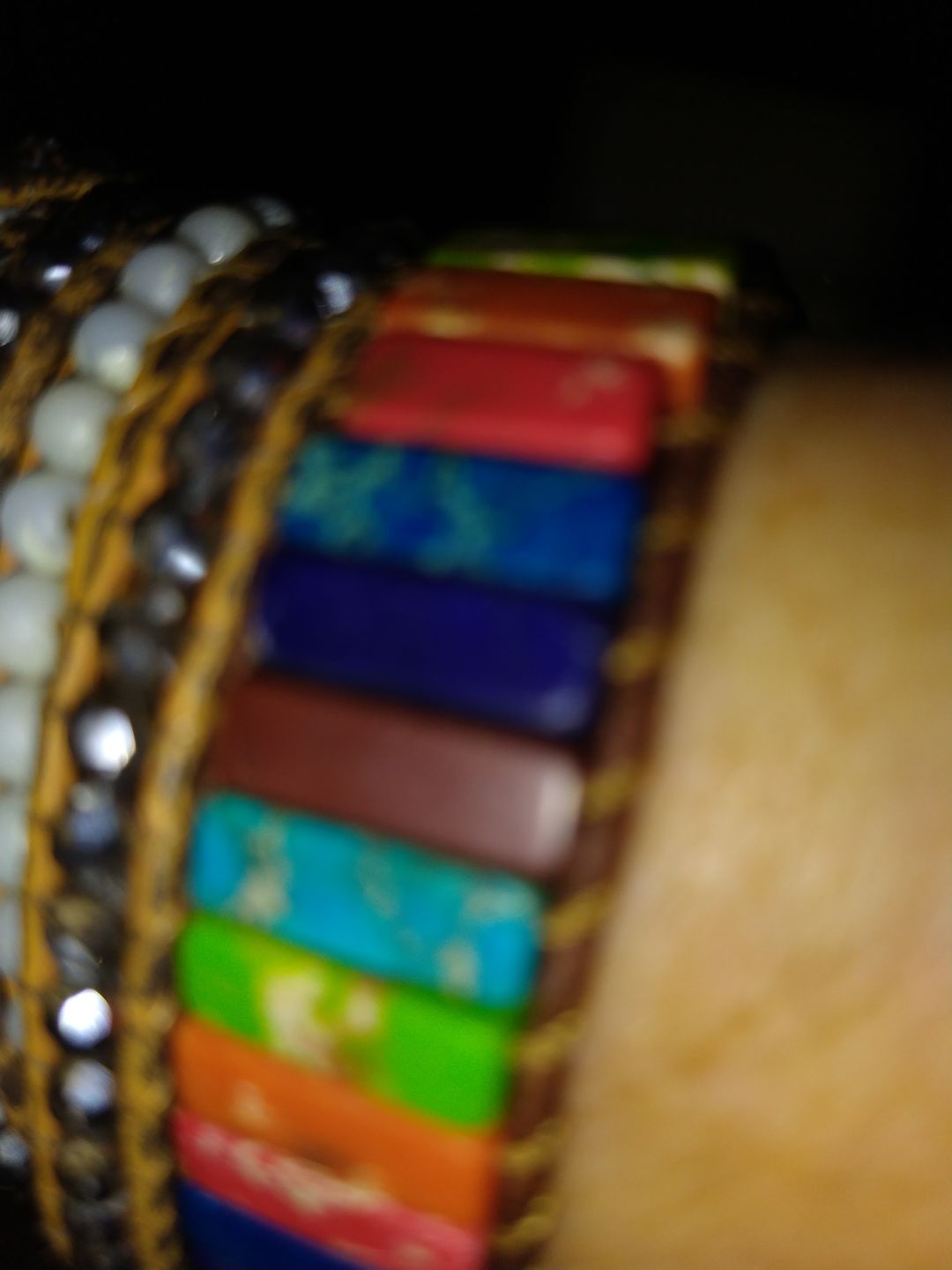 Customer photo review of Chakra Energy Bracelet