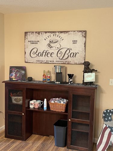 Customer photo review of Coffee Bar Sign