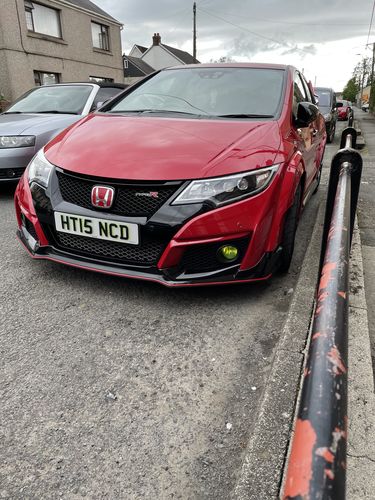 Customer photo review of Honda Civic Type R FK2 Fog Light Armour