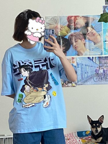 Customer photo review of Harajuku Style "Be Fearless" Tee