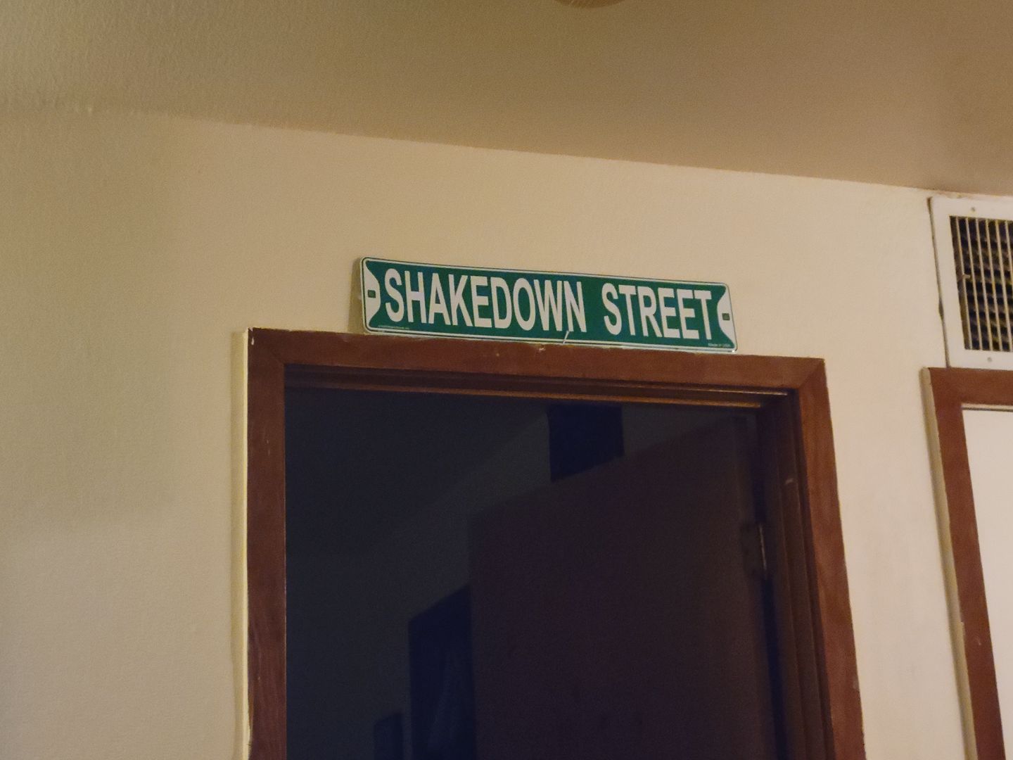Customer photo review of Grateful Dead Shakedown Street Sign