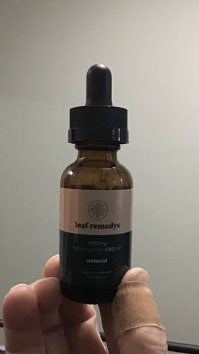 Customer photo review of 30ML Full Spectrum CBD Tincture