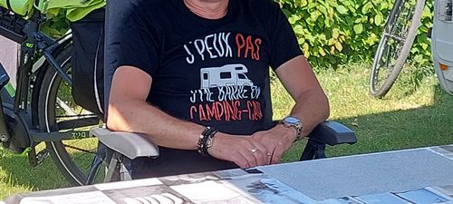 Customer photo review of T-shirt homme J'peux pas j'me barre en camping car