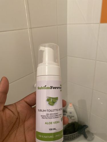 Customer photo review of Gel Intime Moussant pour Femme