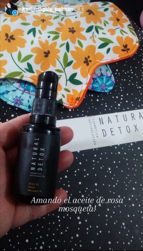Customer photo review of Aceite de Rosa Mosqueta
