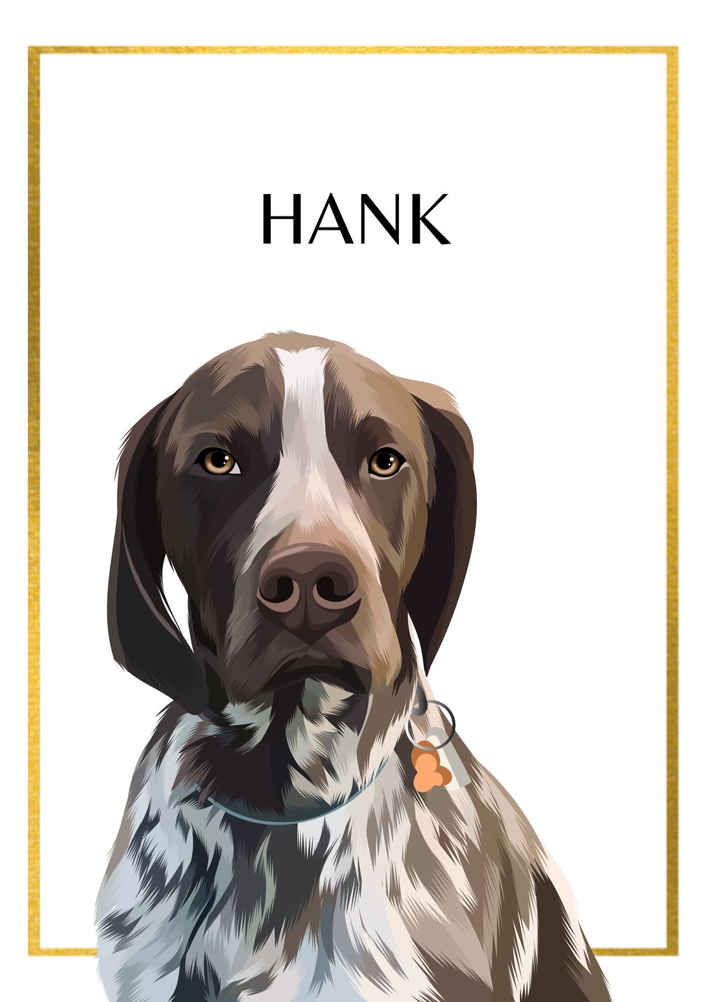 Customer photo review of Custom Pet Portrait (Digital Copy)