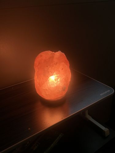 Customer photo review of Original Himalayan Salt Lamp (Large)