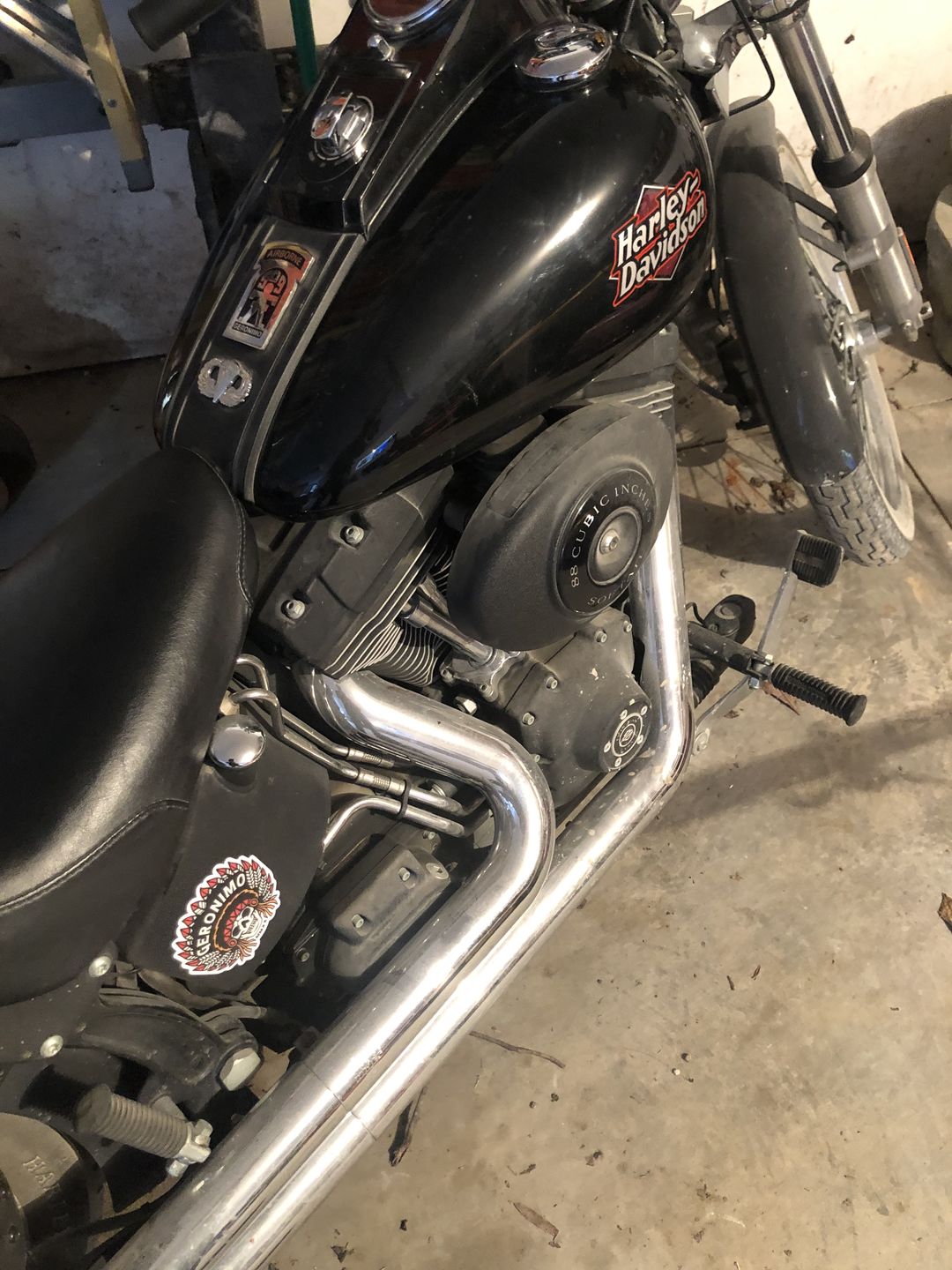 Customer photo review of Live Well Geronimos Premium Sticker