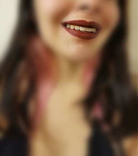 Customer photo review of Petrizzio Labial Matte Liquido
