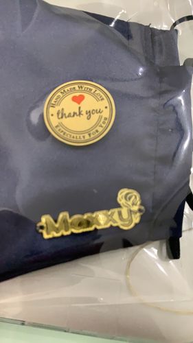 Customer photo review of Acrylic Label : Saiz 1.2 x 4.0 cm