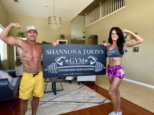 Customer photo review of Gym Sign II