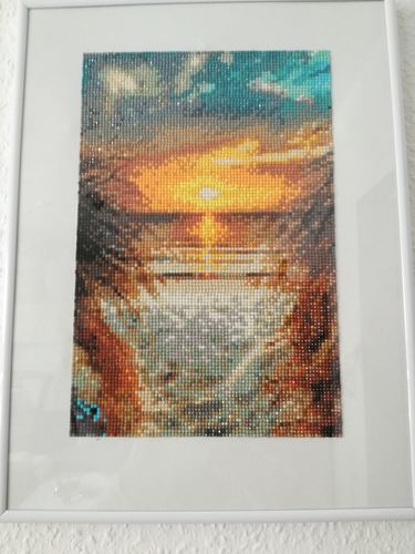 Customer photo review of Diamond Painting - Sandstrand