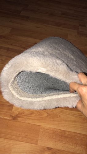 Customer photo review of Covor Pufos Rabbit Crem Perlat Ultra-soft 3 cm Cod RA-017