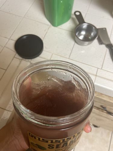 Customer photo review of Elderberry and Soursop Infused Sea Moss Gel