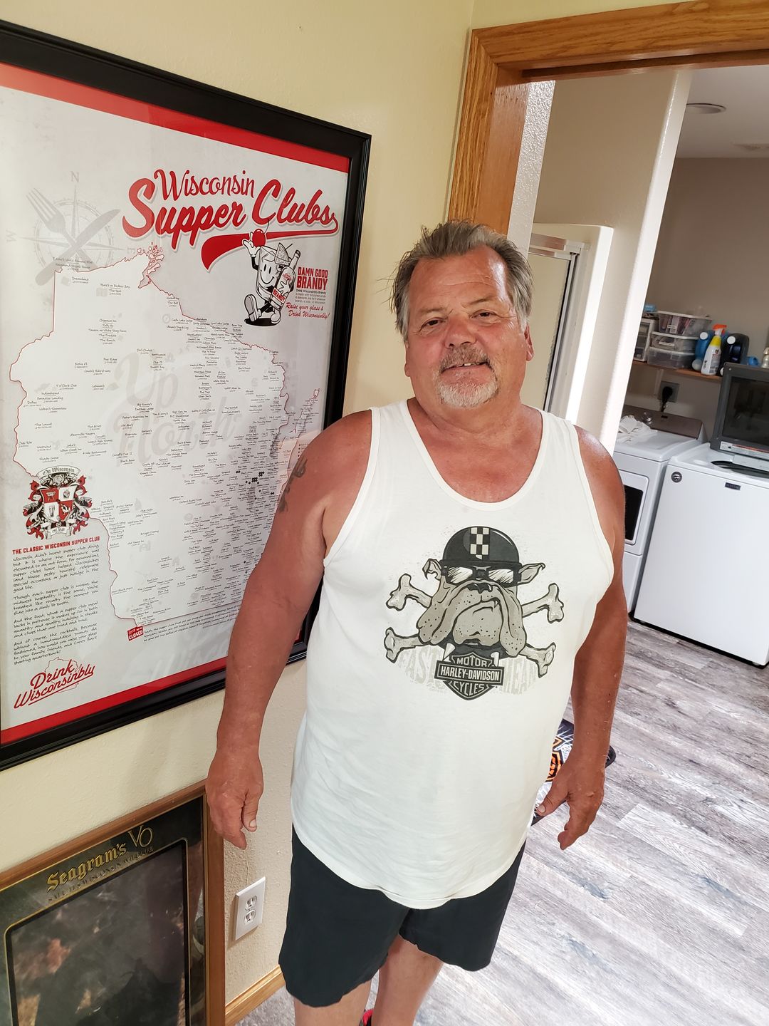Customer photo review of Wisconsin Supper Clubs Poster