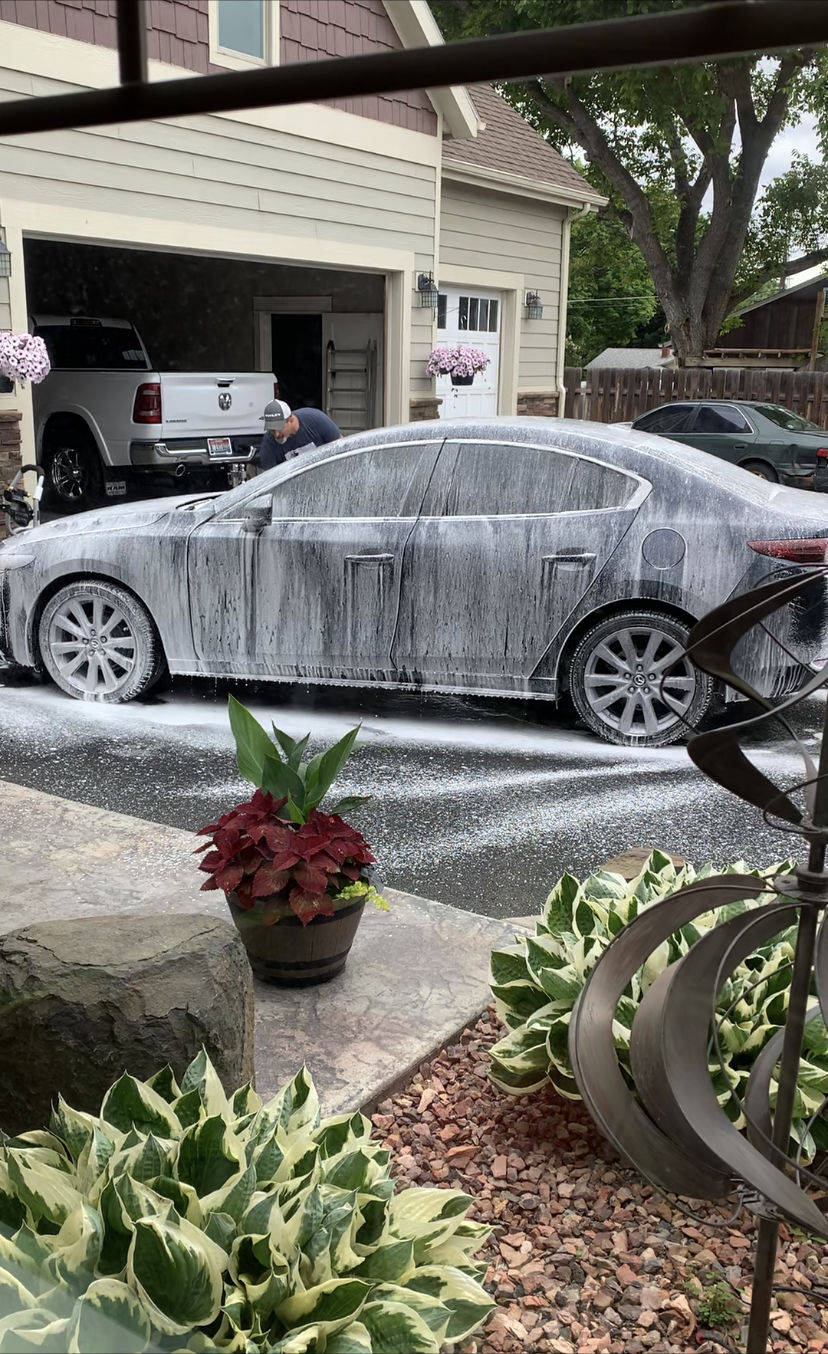 Customer photo review of Complete Wash & Wax Foam Kit