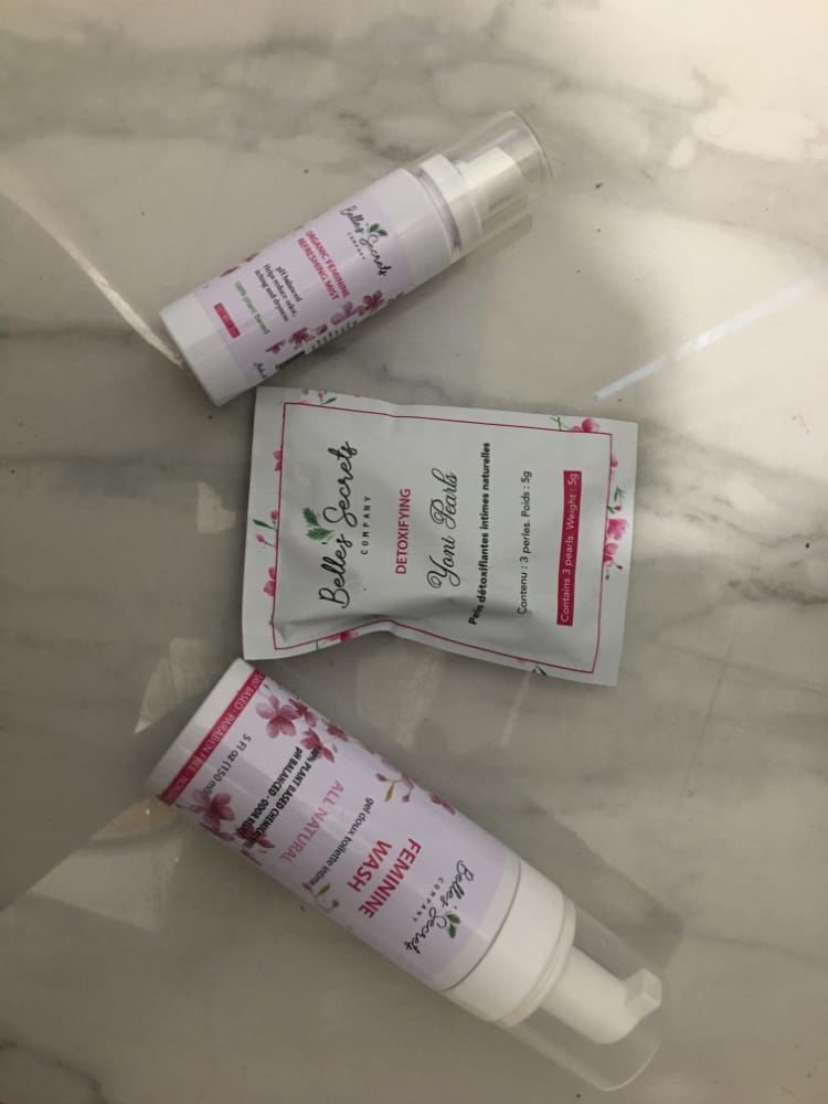 Customer photo review of Natural Yoni Wash