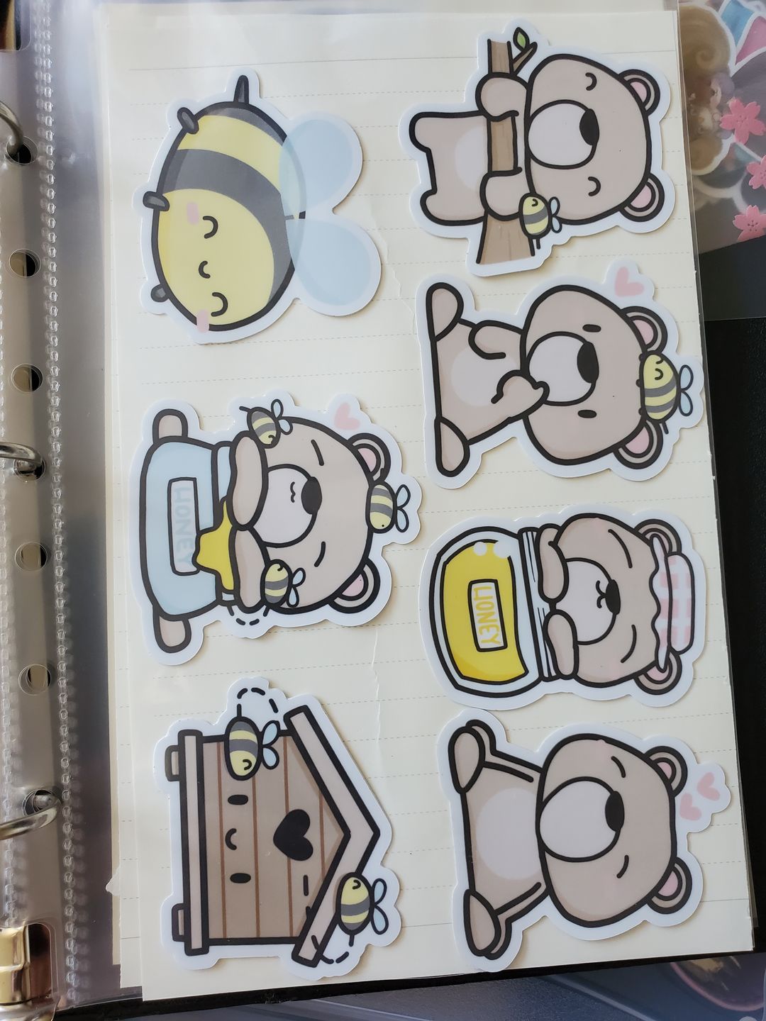 Customer photo review of Bears Die Cut Stickers