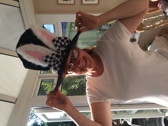 Customer photo review of Tea Party March Hare Top Hat