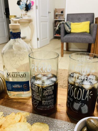 Customer photo review of Piscoleros Juego de 6 Vasos