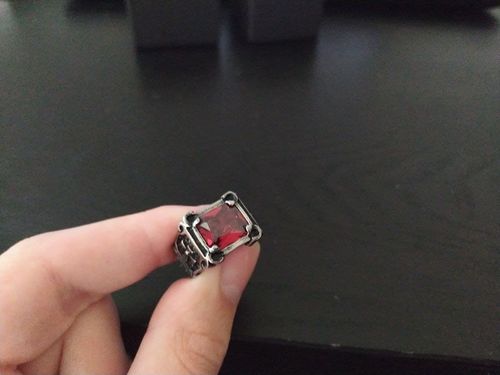Customer photo review of CROSS GEM RING
