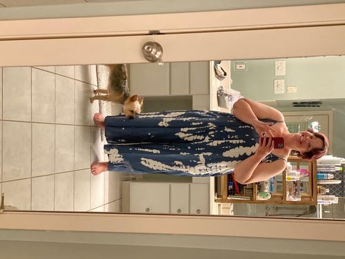 Customer photo review of Casual and Ethnic Printed Beach Jumpsuit for Women