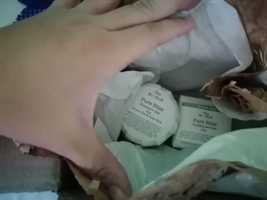 Customer photo review of Pure Bliss | Shampoo Bar