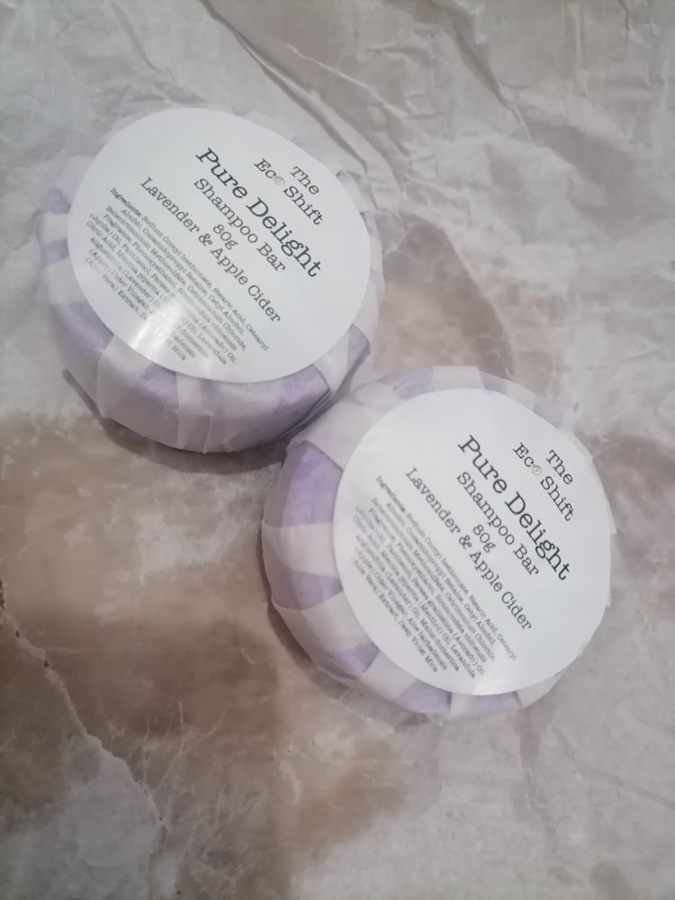 Customer photo review of Pure Delight | Shampoo Bar
