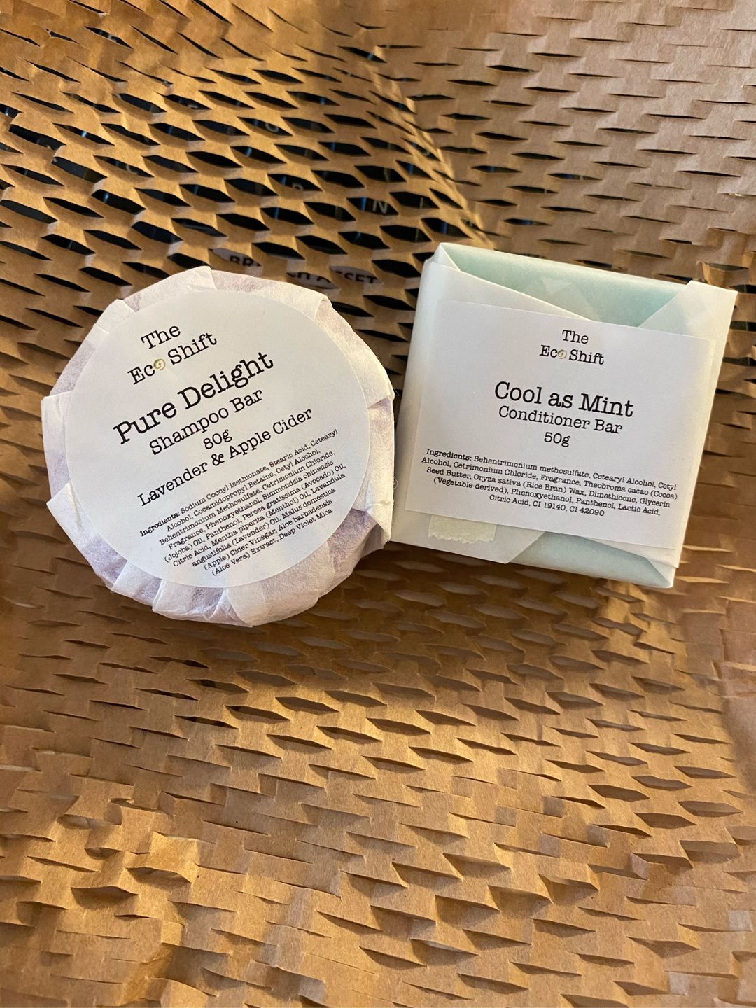 Customer photo review of Pure Delight | Shampoo Bar