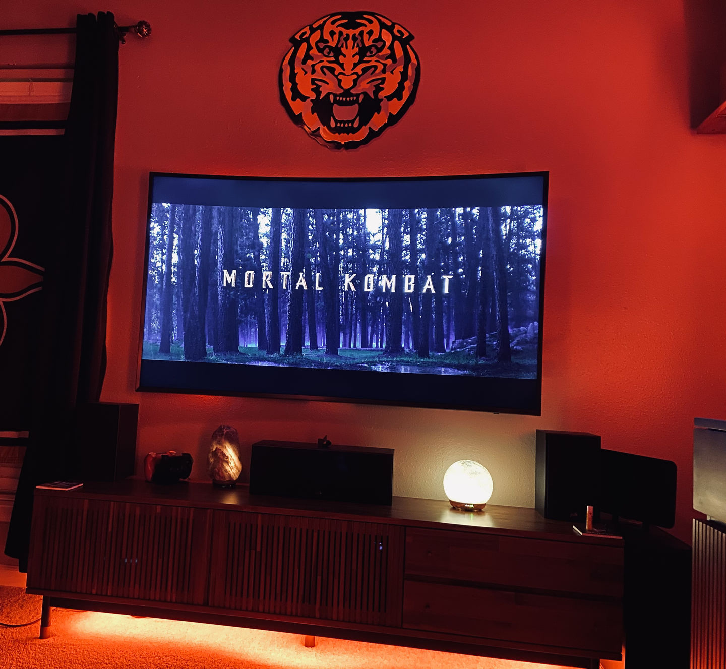 Customer photo review of LSU Iconic Tiger Head 3D Metal Wall Art
