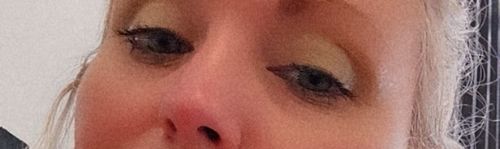 Customer photo review of Crystal Green Contact Lenses(12 months wear)