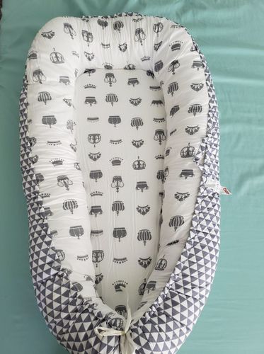 Customer photo review of Organic Cotton Baby Nest