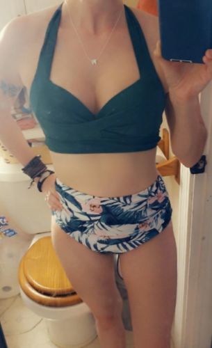 Customer photo review of Mirabella™ Vienna bikinitrosor med hög midja + topp | Årets vackraste och bekvämaste bikini