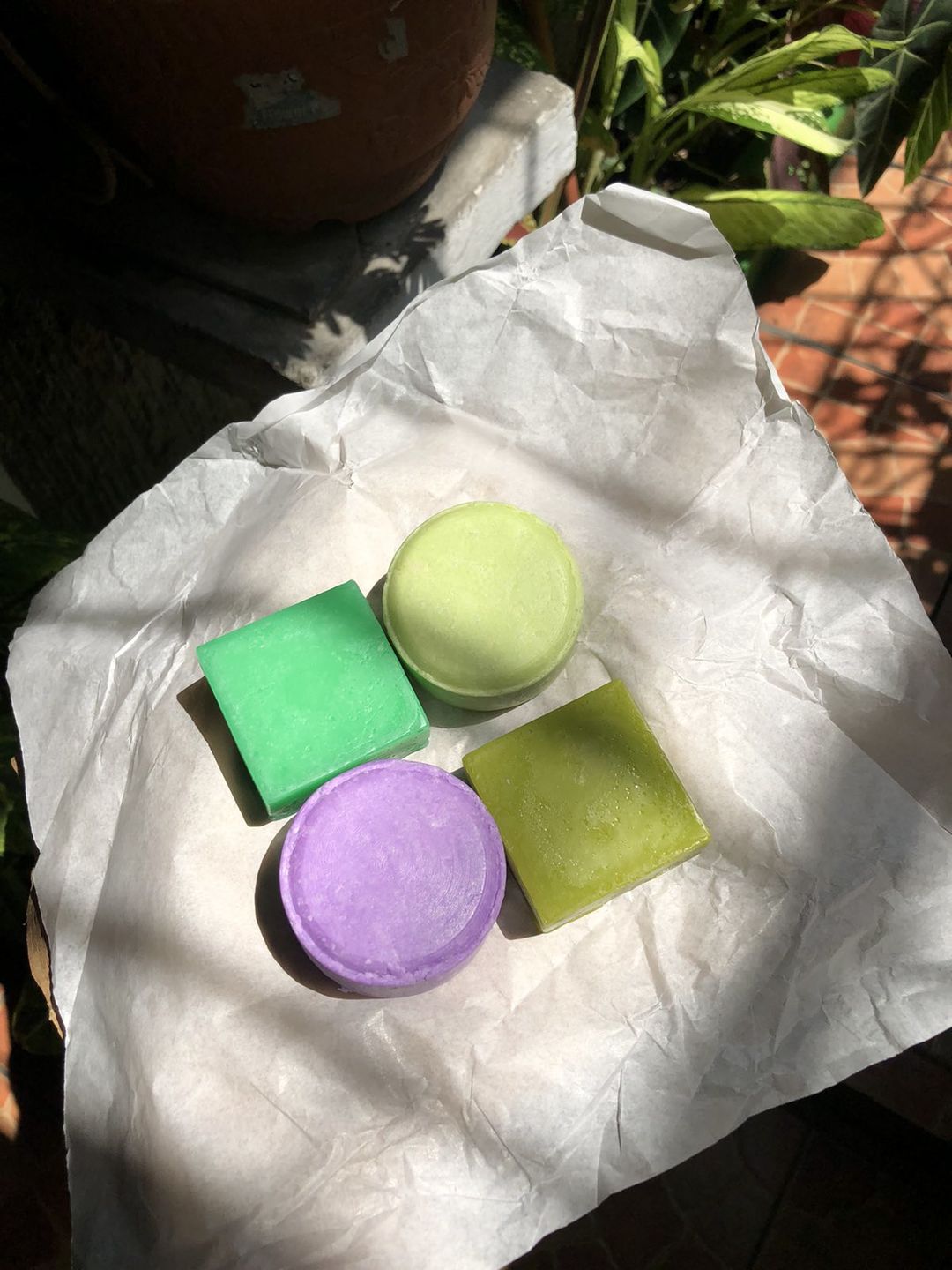 Customer photo review of Pure Delight | Shampoo Bar