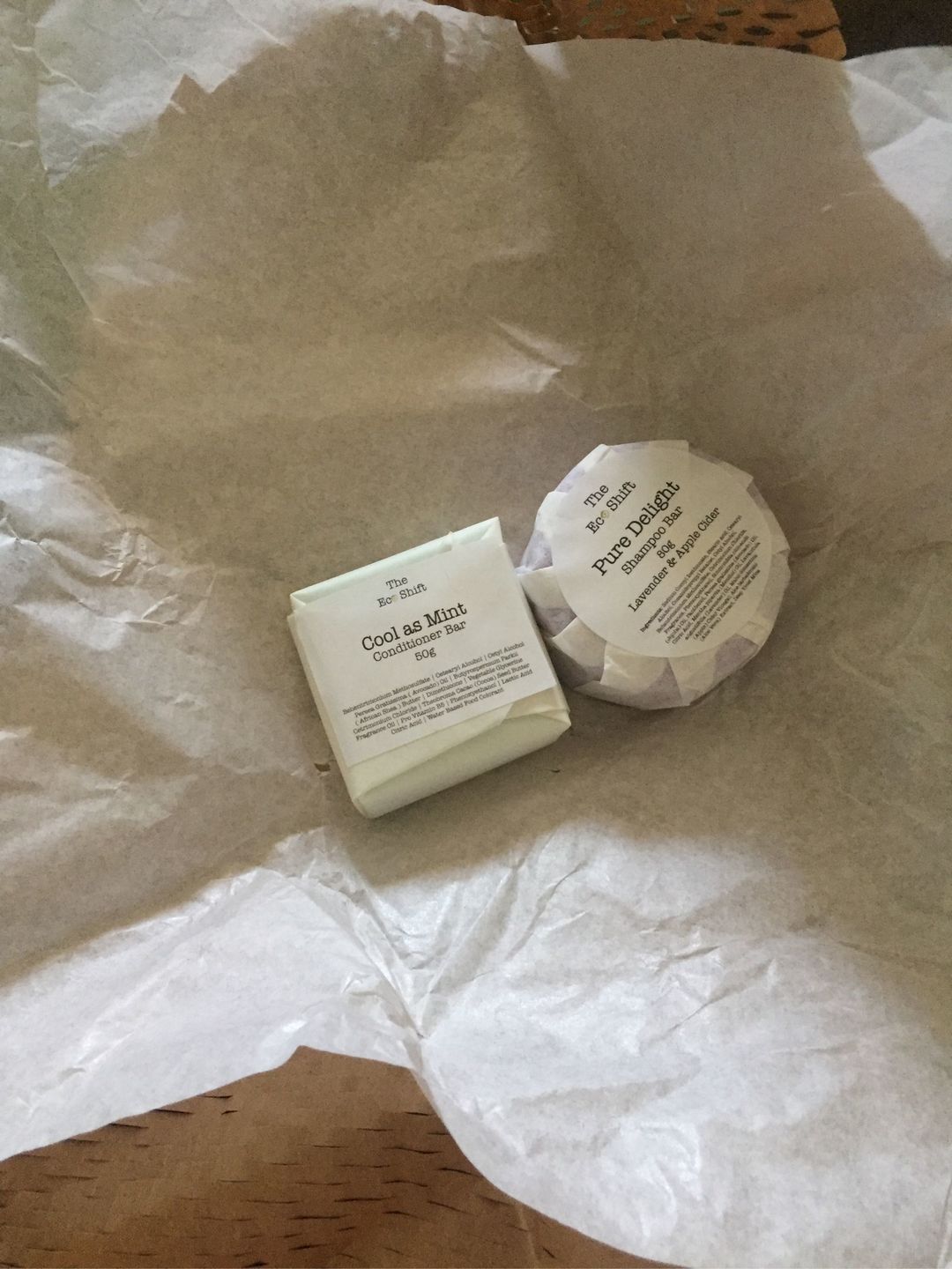 Customer photo review of Pure Delight | Shampoo Bar