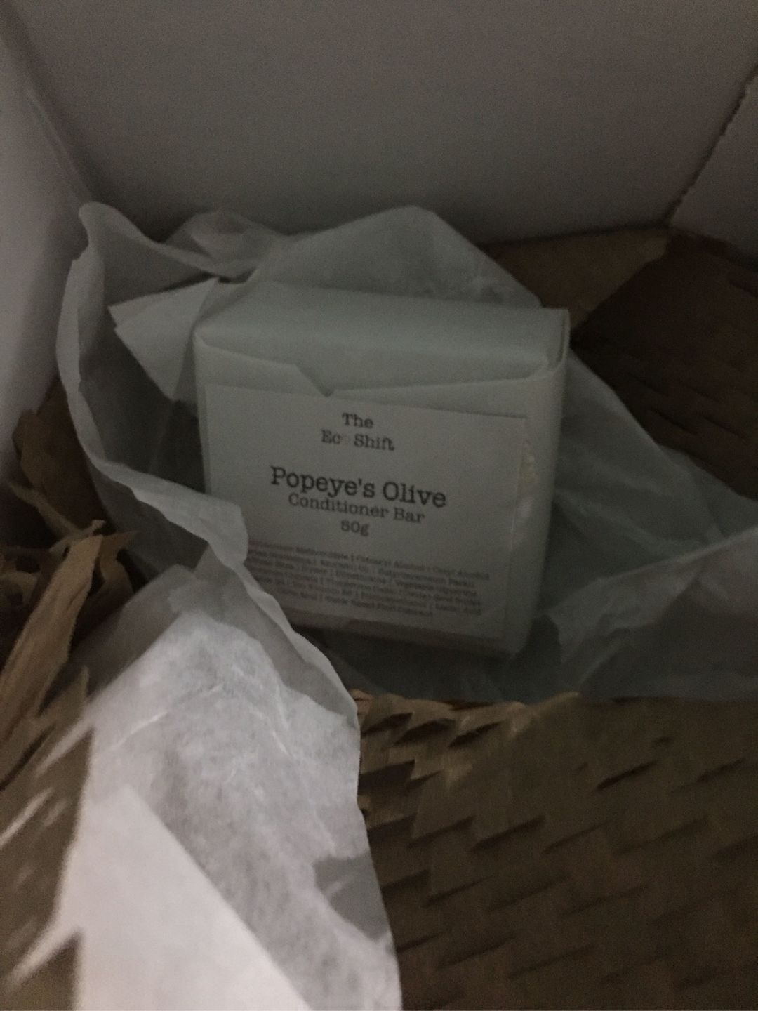 Customer photo review of Popeye's Olive | Conditioner Bar