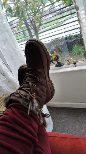 Customer photo review of BOTÍN NEGRO C7300
