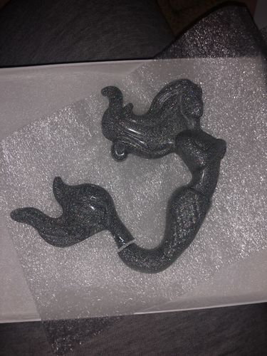 Customer photo review of At-Home "Glitter Wax" The Original Patented Mermaid Glitter Bombs