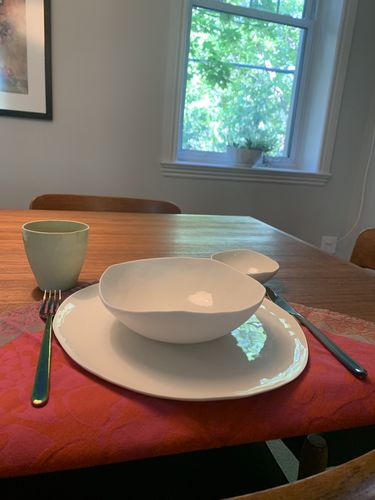 Customer photo review of Large dinner plate, 29cm-11,4''