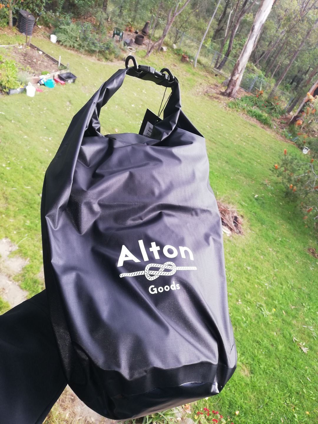 Customer photo review of Ultralight Dry Sack