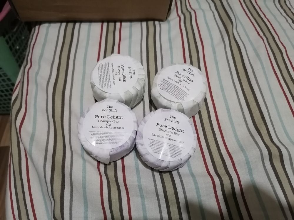 Customer photo review of Pure Delight | Shampoo Bar