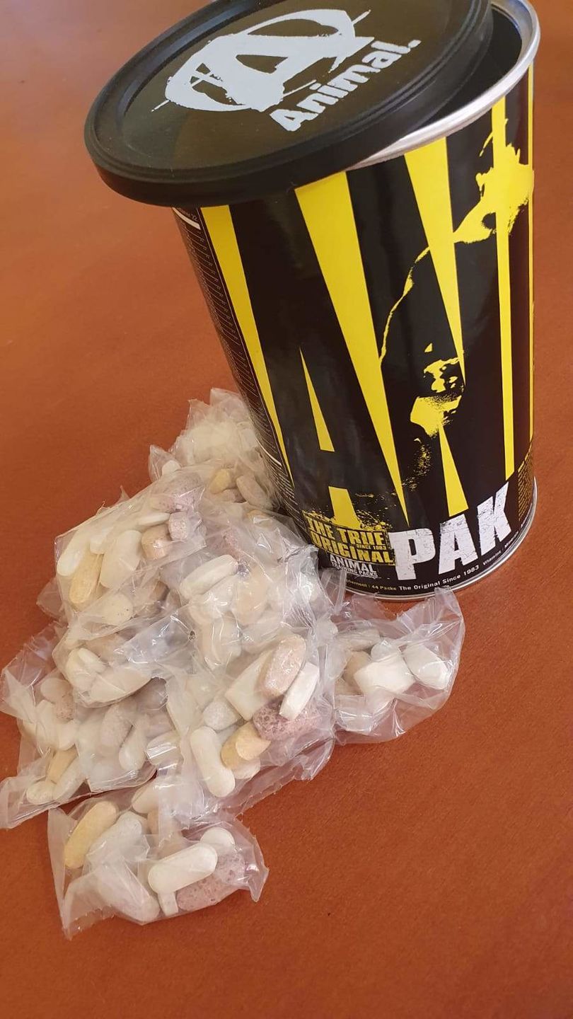 Customer photo review of Animal Pak (44 porcijas)