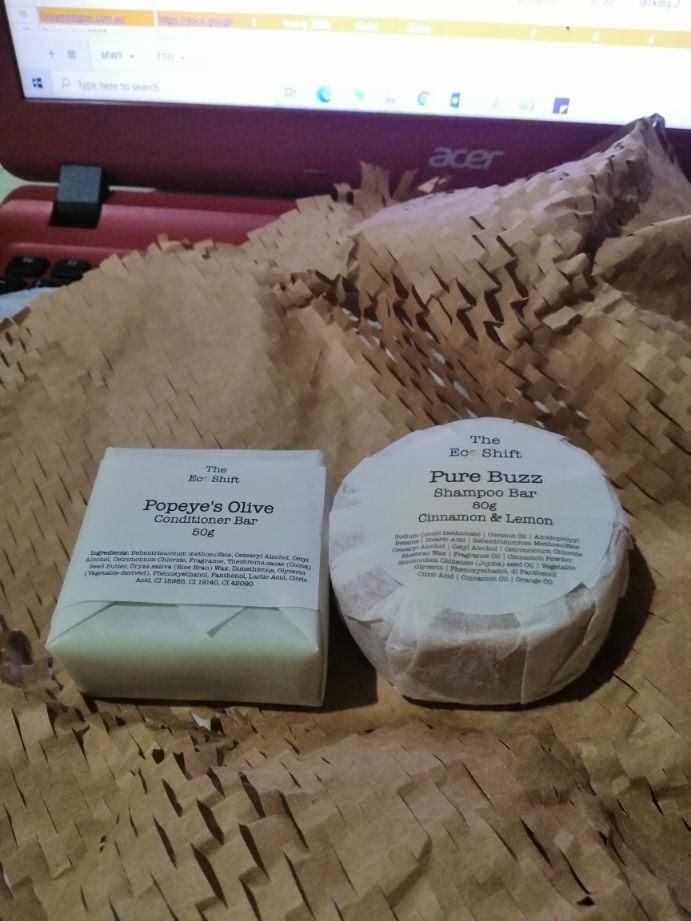 Customer photo review of Pure Buzz | Shampoo Bar