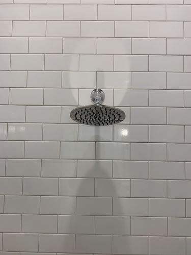 Customer photo review of 8 Inch Rain Shower Head