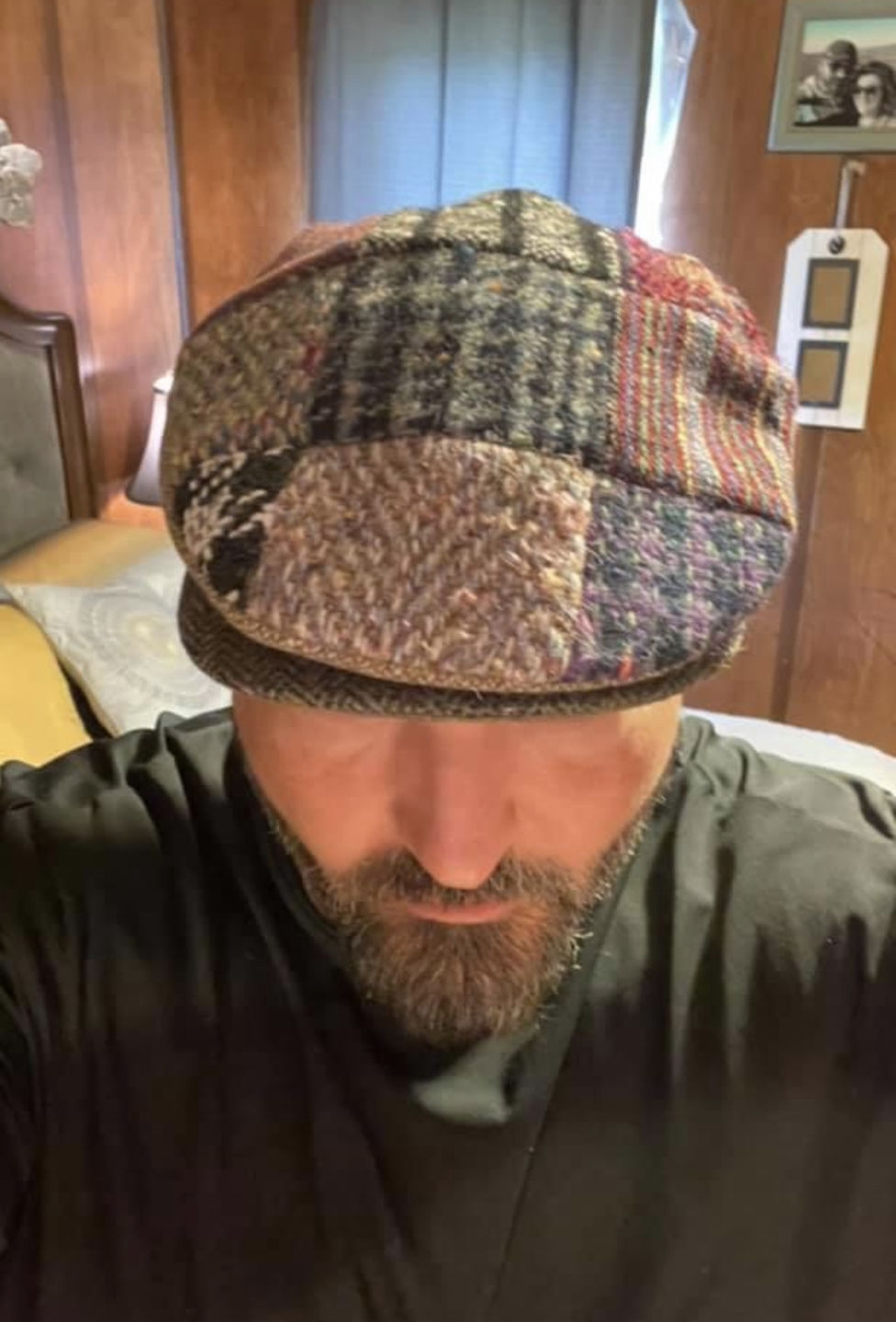 Customer photo review of Vintage Cap Heavy Patchwork Tweed - LIMITED EDITION
