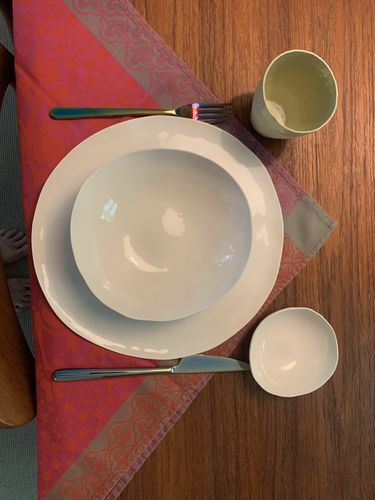 Customer photo review of Cups, white porcelain