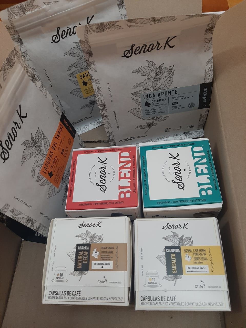 Customer photo review of Cápsulas para Nespresso | BLEND Santa Rosa