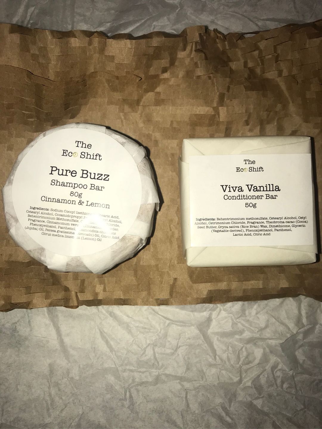 Customer photo review of Viva Vanilla | Conditioner Bar